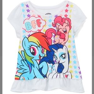 •My Little Pony ‘BFF’ Ruffle Tee